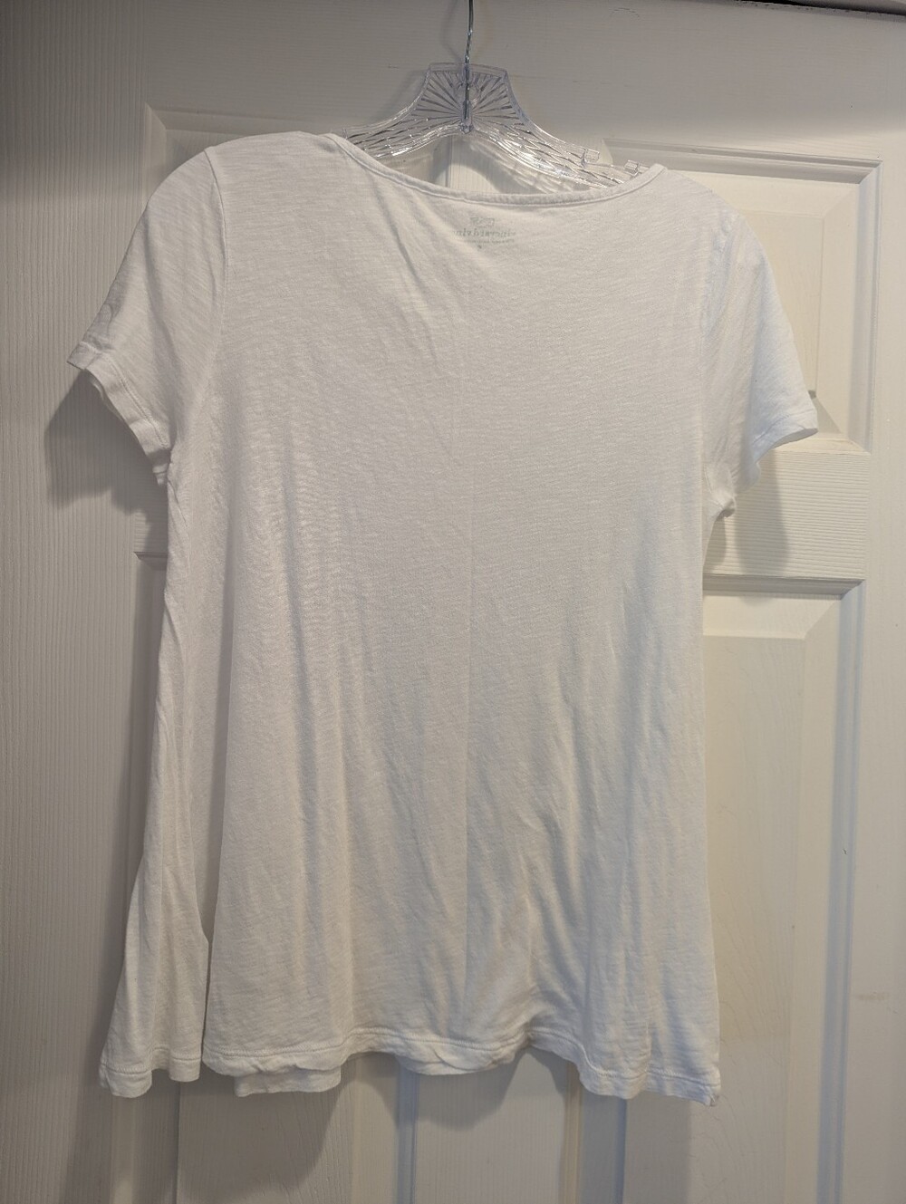 Vineyard Vines Plain White Short Sleeve T-Shirt Logo Tee Size Sm *GUC - Picture 5 of 9
